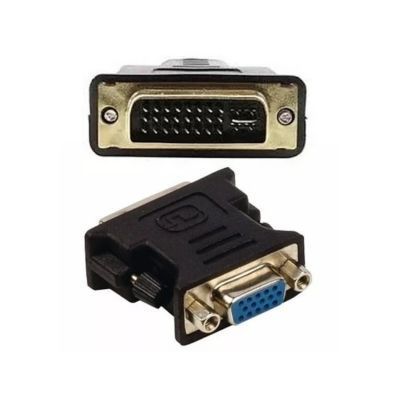 Adaptador Ulink de video DVI-I macho a VGA hembra 24+5 negro-1