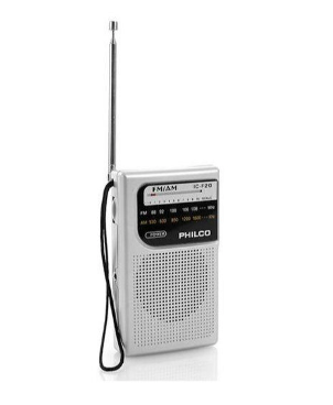 Radio Philco portatìl IC-F20 Gris - Silver-2
