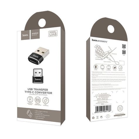 Adaptador Hoco UA6 Usb a USB-C -6