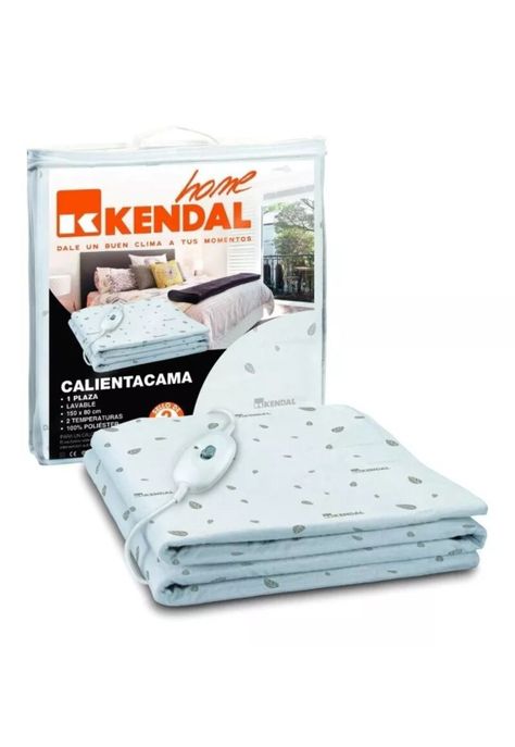 Calientacama Individual Kendal 45W 150x80cm Blanco-0