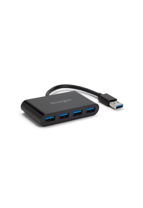 Hub USB Kensington 4 Puertos  USB 3.0 Negro-0