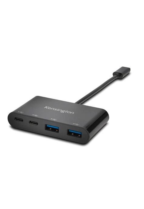 Hub USB Kensington 4 Puertos  USB 3.0 Negro-1