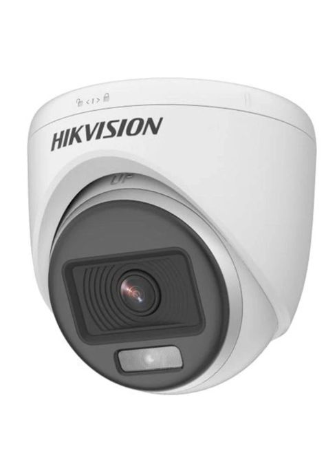 Cámara Domo Hikvision Turbo HD ColorVu CMOS 2MP 1080p 3D DNR-0