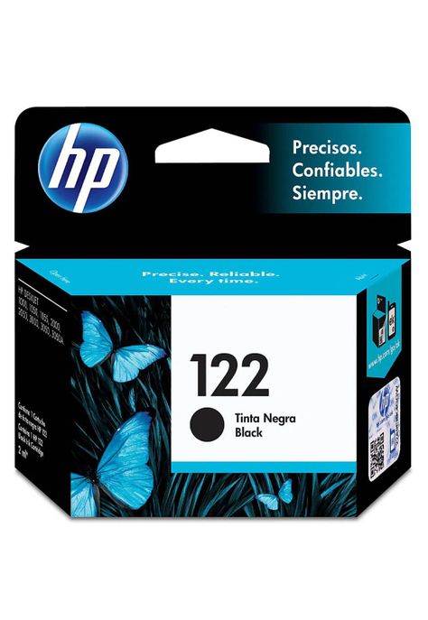 Cartucho de Tinta Original HP 122 Hasta 120 páginas Negro-0
