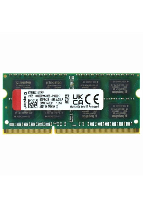 Memoria RAM Kingston de 8GB DDR3L SODIMM 1600MHz CL11-0