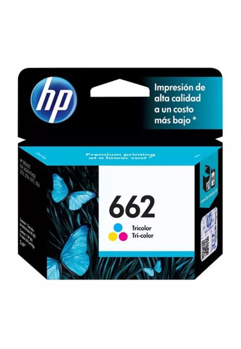Cartucho Tinta HP 662 Tricolor 100 páginas Original-0