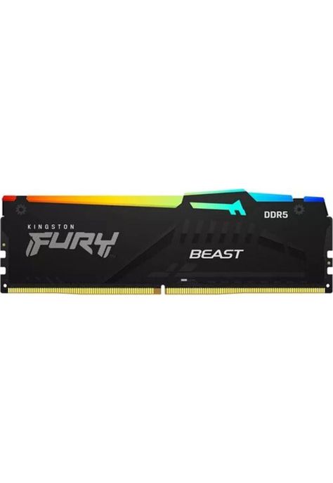 Memoria RAM Kingston FURY Beast RGB 16GB DDR5-5600 Negro-0