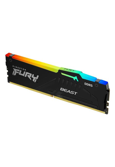 Memoria RAM Kingston FURY Beast RGB 16GB DDR5-5600 Negro-1