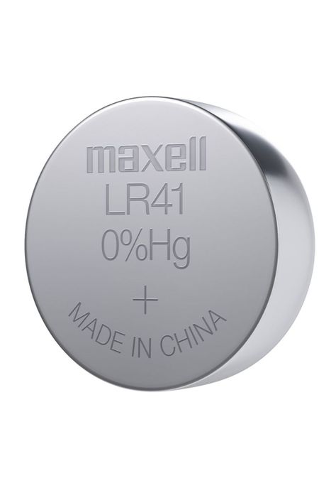 Pilas Lr41 Maxell 1.5v Tira 10 Unidades-1