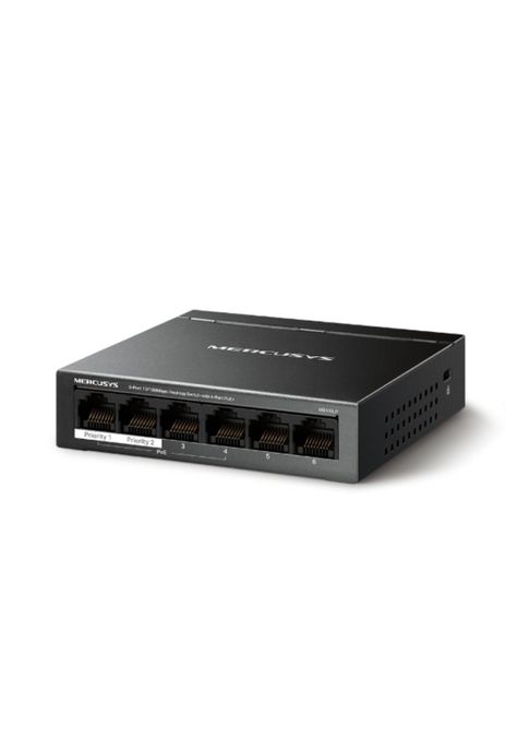 Switch TP-Link MS106LP 6 port a 10/100 Mbps c/4 port PoE+-1