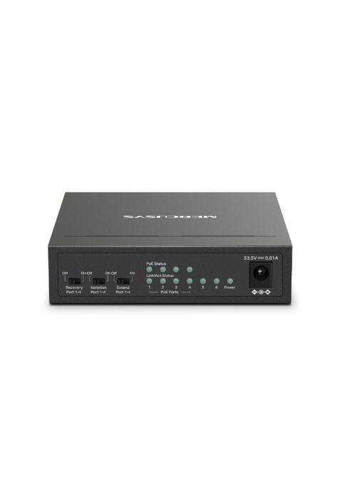 Switch TP-Link MS106LP 6 port a 10/100 Mbps c/4 port PoE+-2