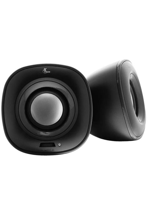 Parlantes Xtech Spekter 2.0 6W Jack 3.5 USB 5V Negro-1