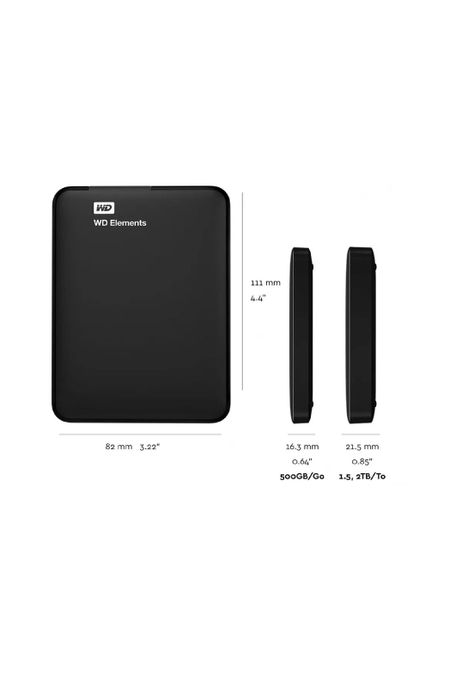 Disco Duro Externo Western Digital Elements 2tb-1