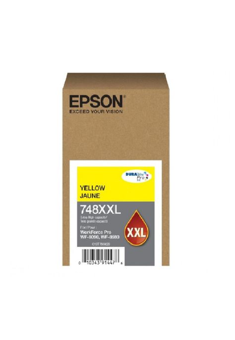 EPSON TINTA AMARILLA ORIGINAL 748XXL-0