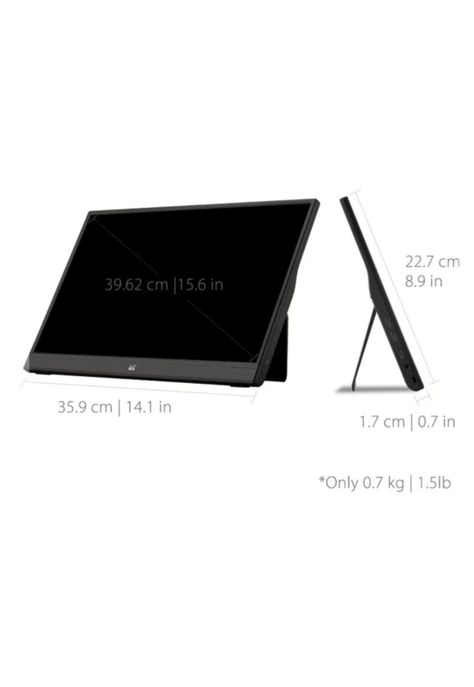 Monitor Portátil Viewsonic VA1655 16" IPS Full HD USB-C HDMI-2