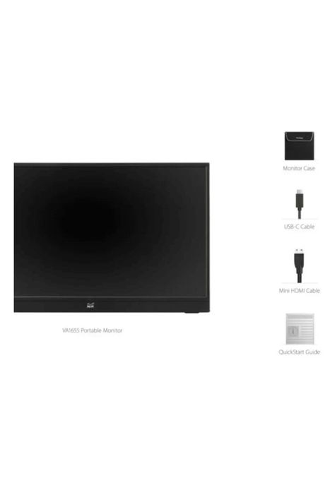 Monitor Portátil Viewsonic VA1655 16" IPS Full HD USB-C HDMI-5