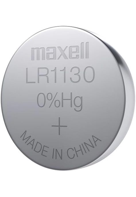 Pila Lr1130 Maxell 1,5v Pack 10 Unidades-1