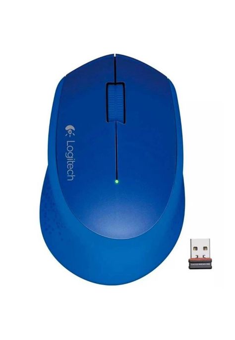Mouse Inalambrico Logitech M280 Dongle USB Azul-0