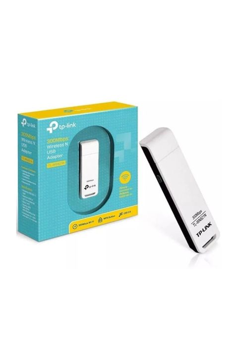 Adaptador USB Inalámbrico TP-Link N a 300Mbps Blanco-0
