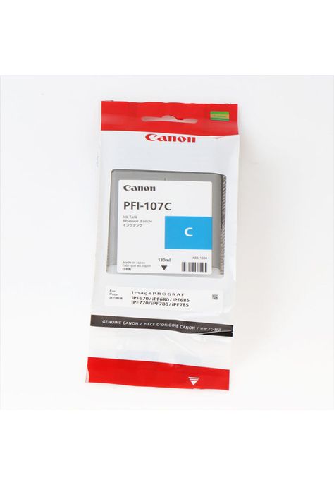 Cartucho de tinta Canon PFI-107C - Cian 130ml-0