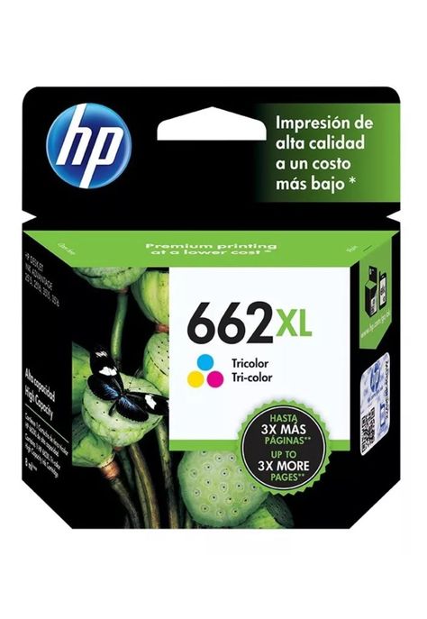 Cartucho Tinta Tricolor 662XL 300 Páginas Original-0