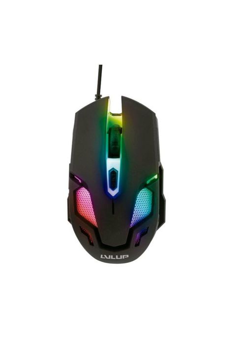 Mouse Gamer Vivitar LvlUp Vertex 5 Botones 3200DPI Negro-1