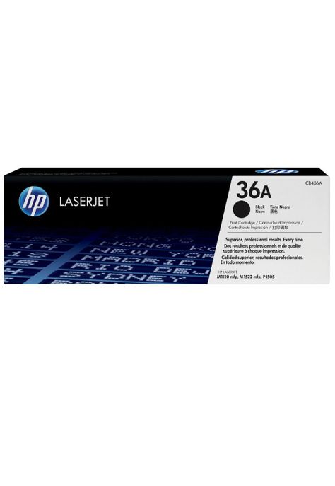Cartucho de Tóner HP 36A Negro 2000 pag LaserJet Original-0