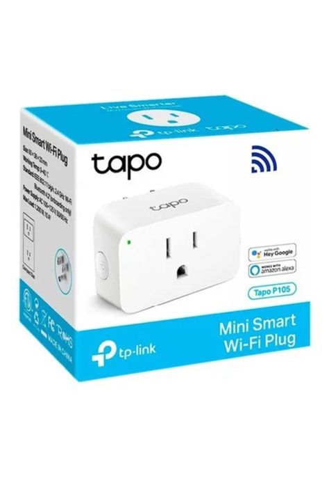 Mini Smart Wi-Fi Plug TP-Link P105 Wi-Fi c/control remoto-1