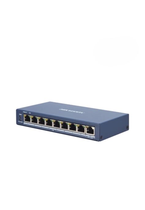 Switch POE Inteligente Hikvision 8 Puertos Fast Ethernet-2