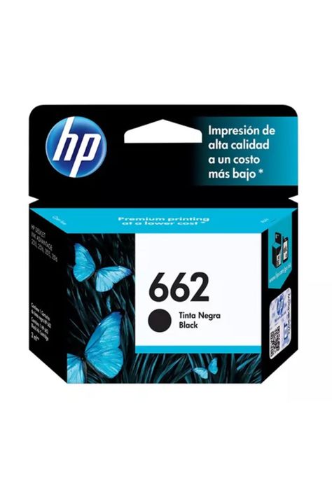 Cartucho Tinta HP 662 120 páginas Negro Original-0