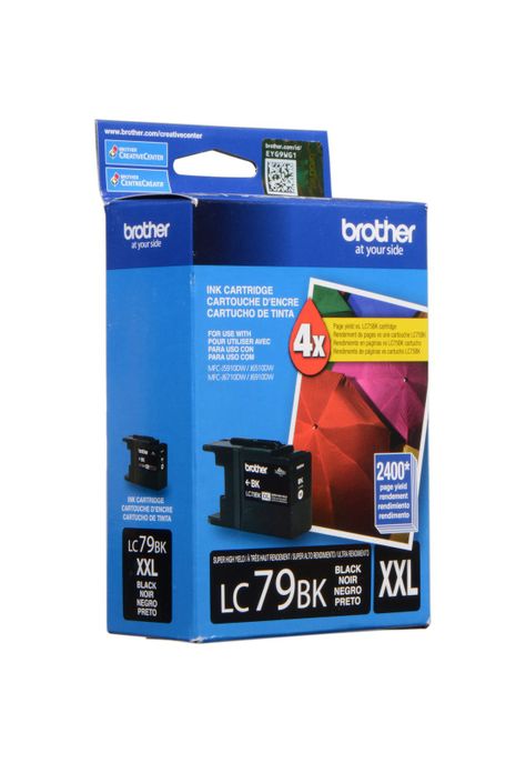 Cartucho de Tinta Brother LC79BK 2400 páginas Negro-0