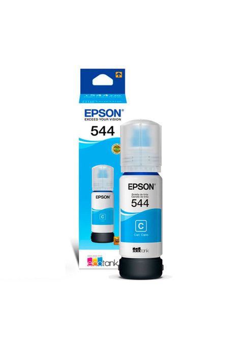 Tinta Botella Epson T544 Color Cyan de 65ml Original-0