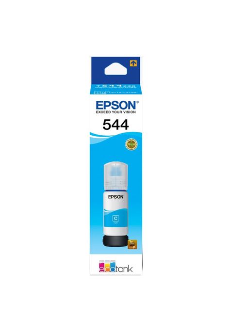 Tinta Botella Epson T544 Color Cyan de 65ml Original-1