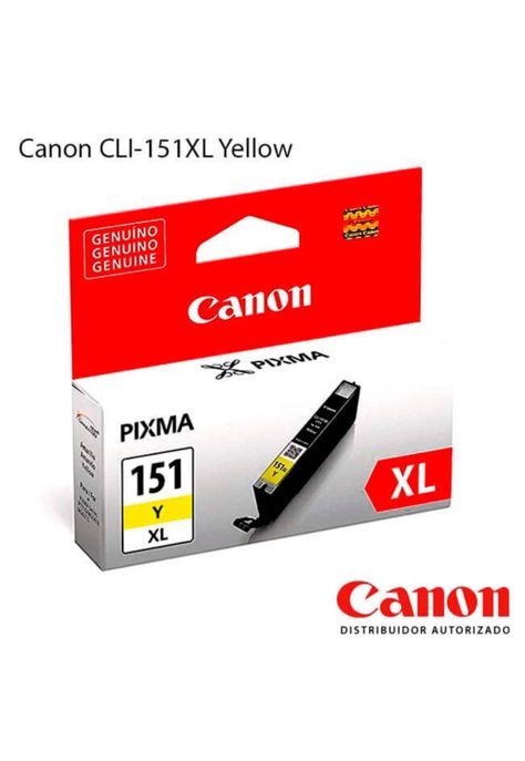 Cartucho de Tinta Canon CLI-151XL 11 ml Amarillo-0
