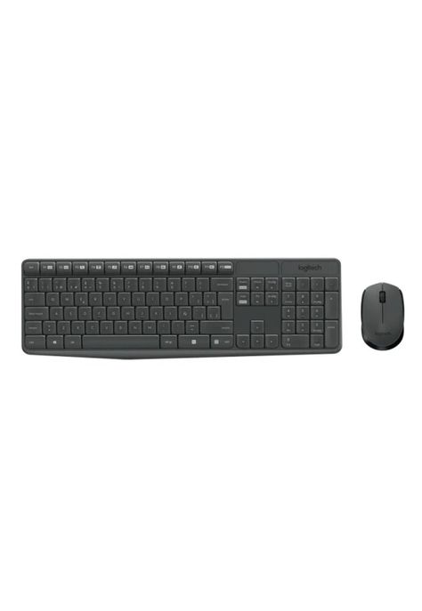Teclado + Mouse inalambricos Logitech MK235 Receptor USB-0