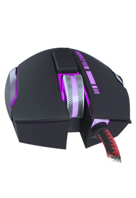 Mouse Gamer Combative 8 Botones 7200dpi RGB Negro-2