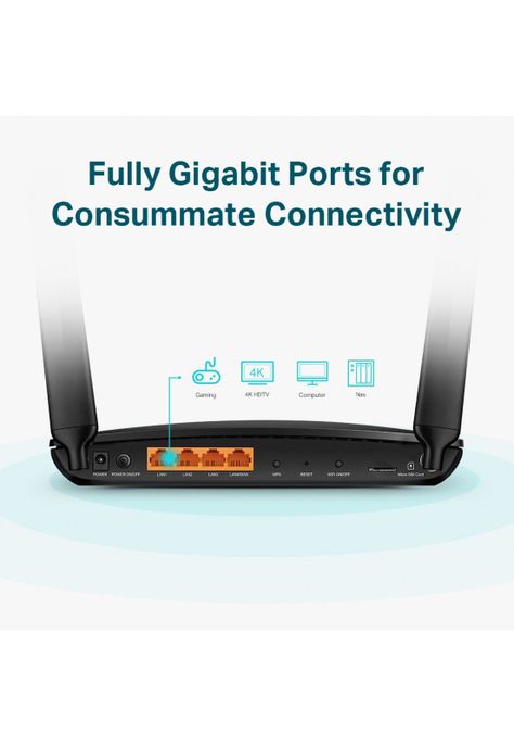 Router Inalámbrico TP-Link 4G+ Cat6 AC1200 de doble banda-3