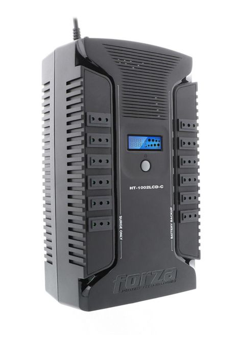 Ups Forza Interactiva 1000va 600w 12 Tomas HT-1002LCD-C-0