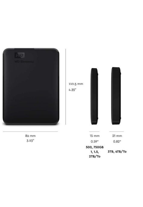 Disco Duro Externo Western Digital Elements 1tb-5