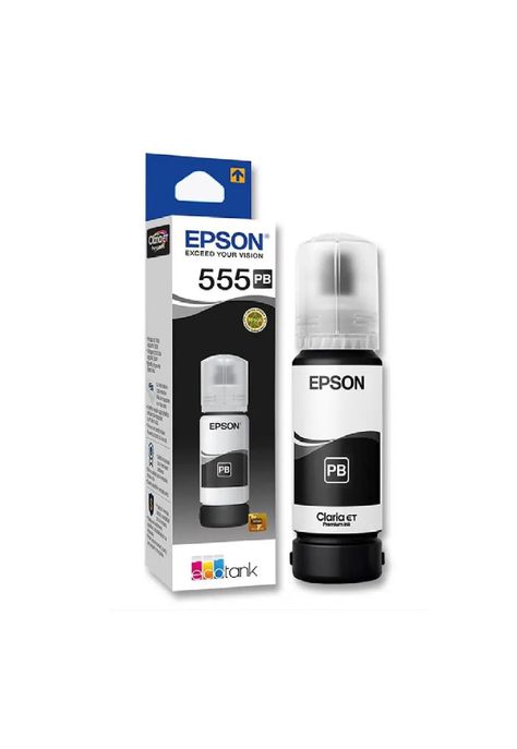 Tinta Botella Epson T555 Color Negro de 70ml-0