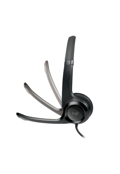 Audífonos Logitech H390 Stereo Micrófono USB Negro-3