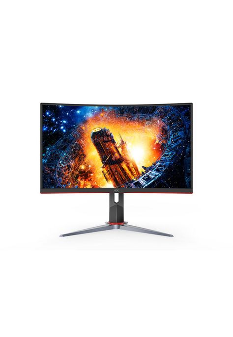 Monitor Gamer Curvo AOC 23.6" FHD 165Hz 1ms C24G2-0