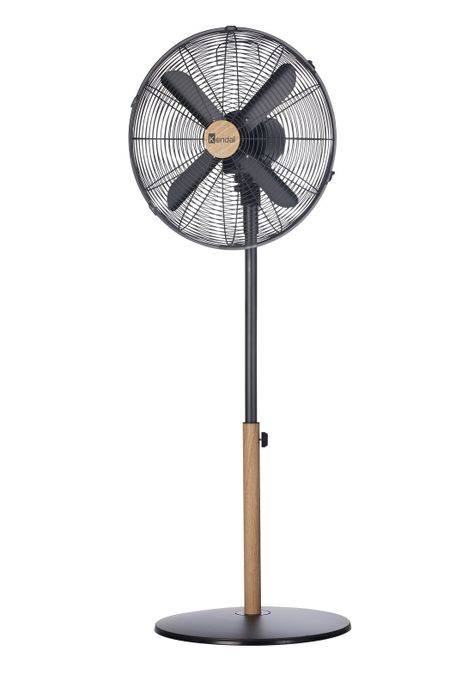 Ventilador Pedestal kendal 16" 60W Kzf-1616 Metal Madera-0