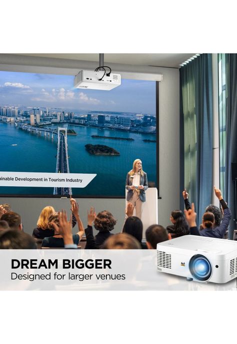 Proyector ViewSonic LS560WH LED 3.000 Lúm WXGA HDMI USB LAN-3