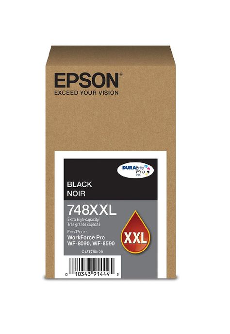 EPSON TINTA NEGRA ORIGINAL 748XXL-0
