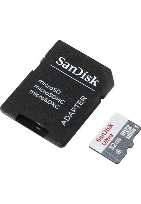 Tarjeta MicroSD SanDisk Ultra 32GB microSDXC UHS-I Class 10-0
