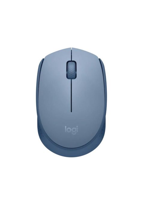 Mouse Inalámbrico Logitech M170 Ambidiestro USB Gris Azulado-0