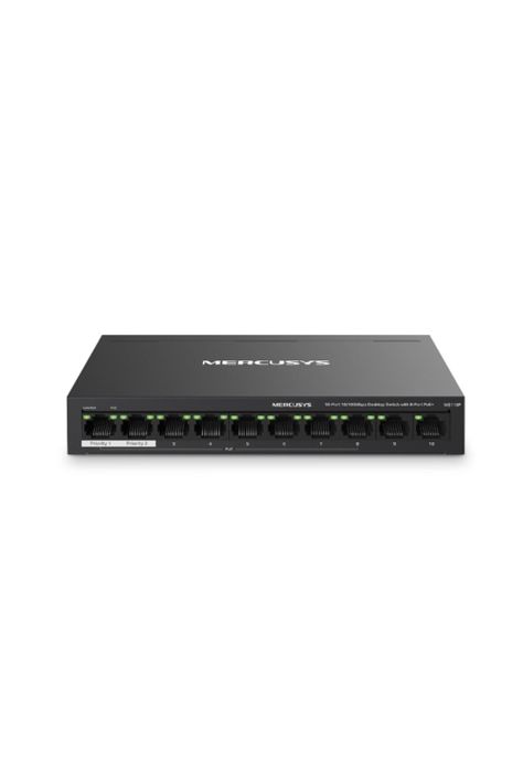 Switch TP-Link 10 port a 10/100 Mbps con PoE+ de 8 port-0