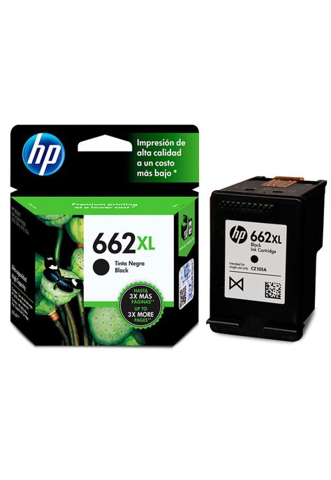 Cartucho de Tinta HP 662XL 360 páginas Negro-2