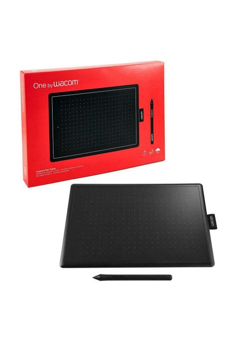 Tableta Digitalizadora Wacom One Medium Diestro/Zurdo Negro-0